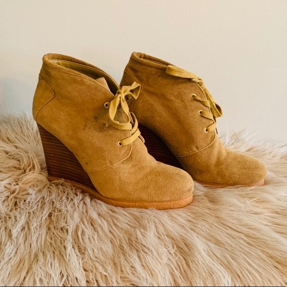 Tesori Shoes - Tesori Wedge Booties